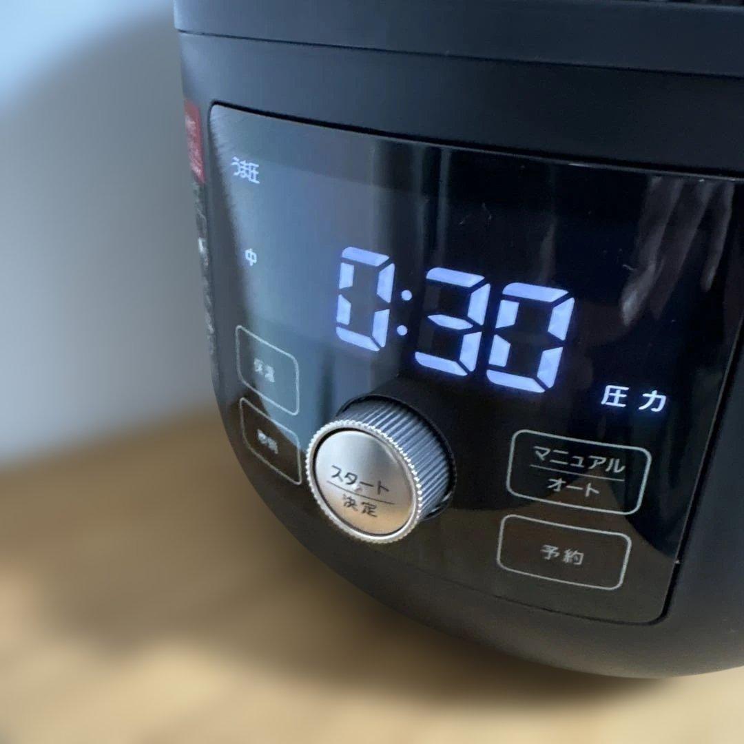 (最終)タイガー 電気圧力鍋 1.4L COK-B220-KM マットブラック