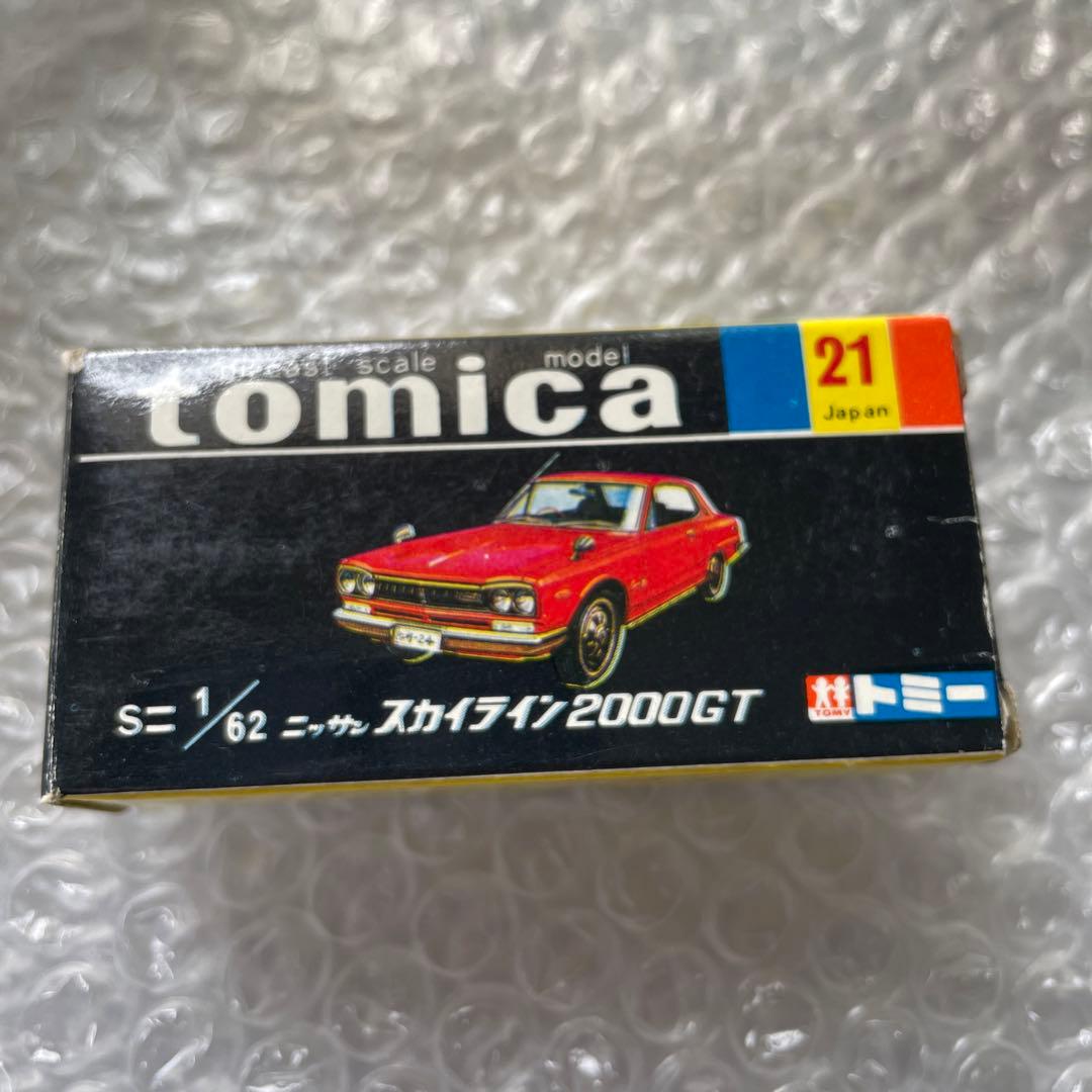 トミカ　21 ニッサン　スカイライン　2000GT 1Eホイール　新品　ミント