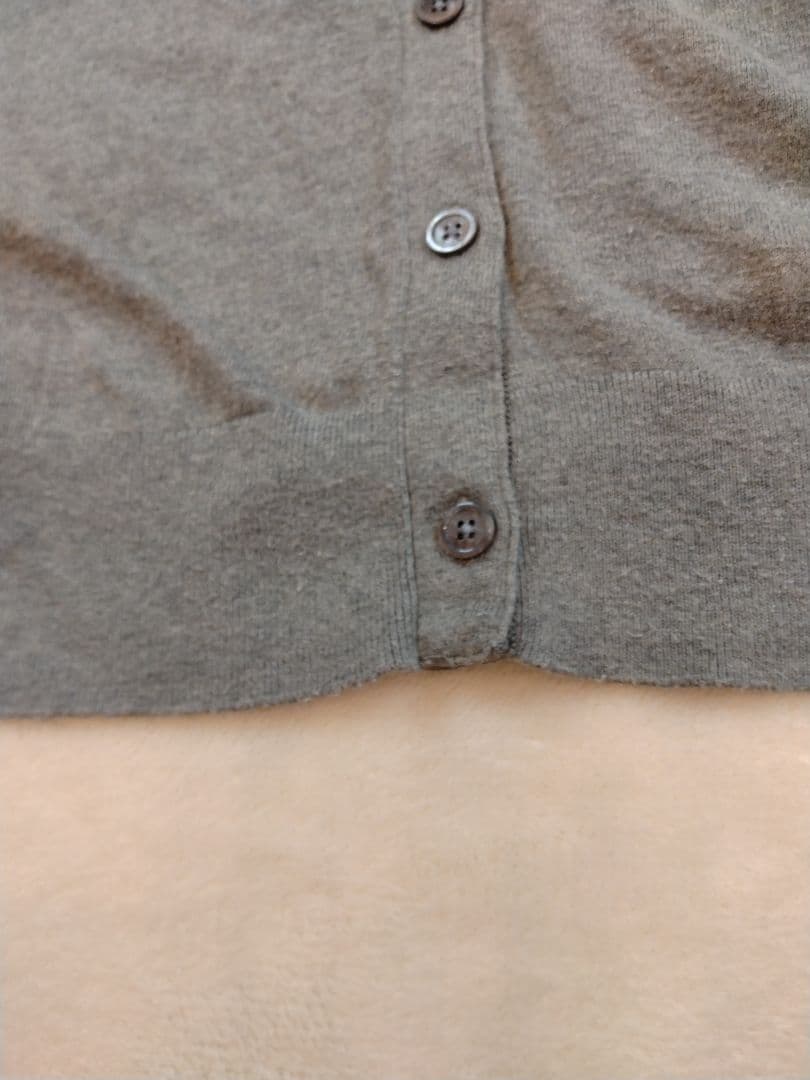 ポロラルフローレン Pima Cotton カーディガン XLサイズ　グレー