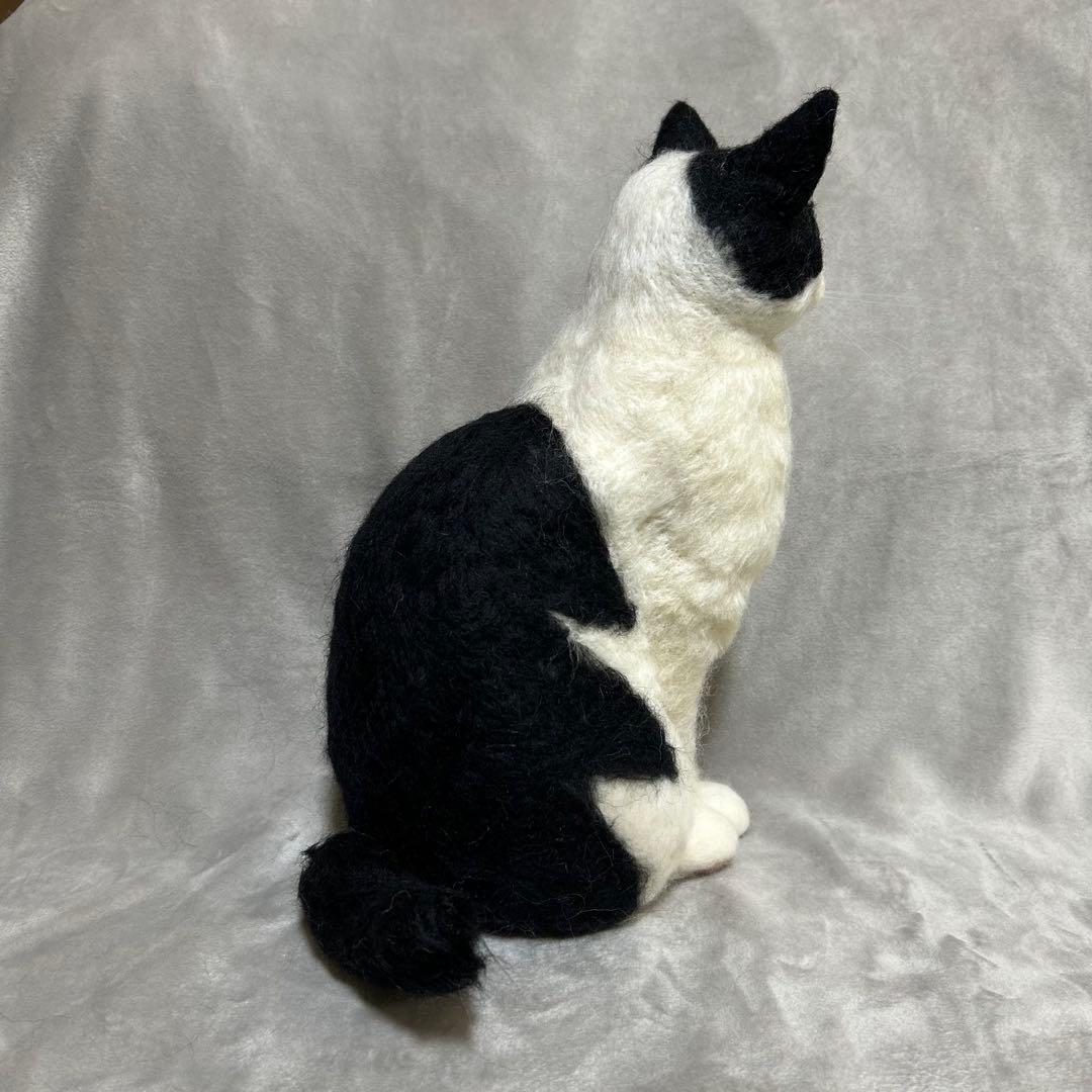 羊毛フェルト 猫