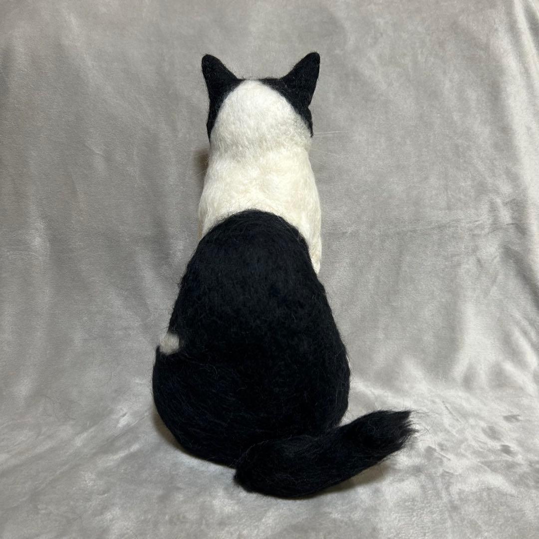 羊毛フェルト 猫