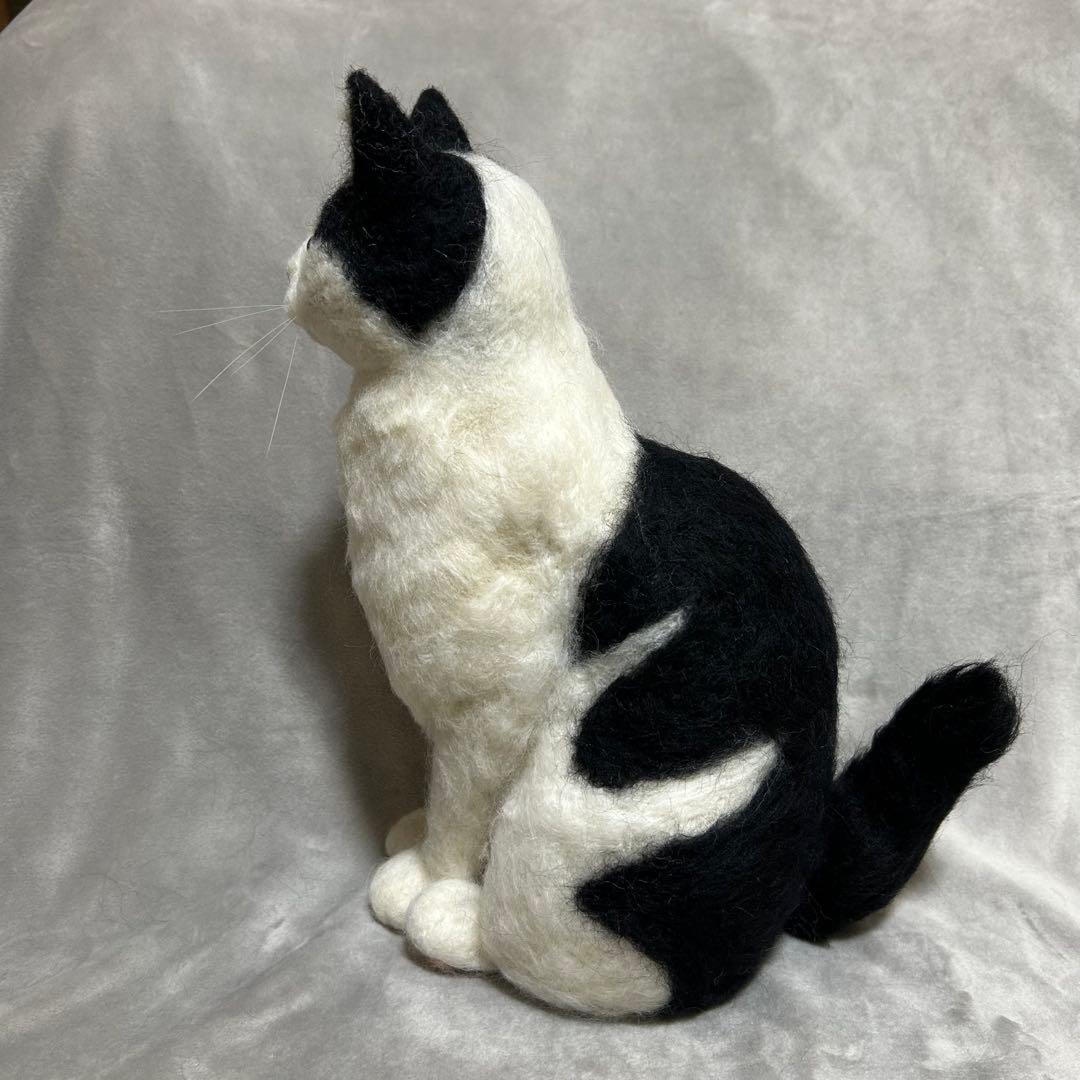 羊毛フェルト 猫