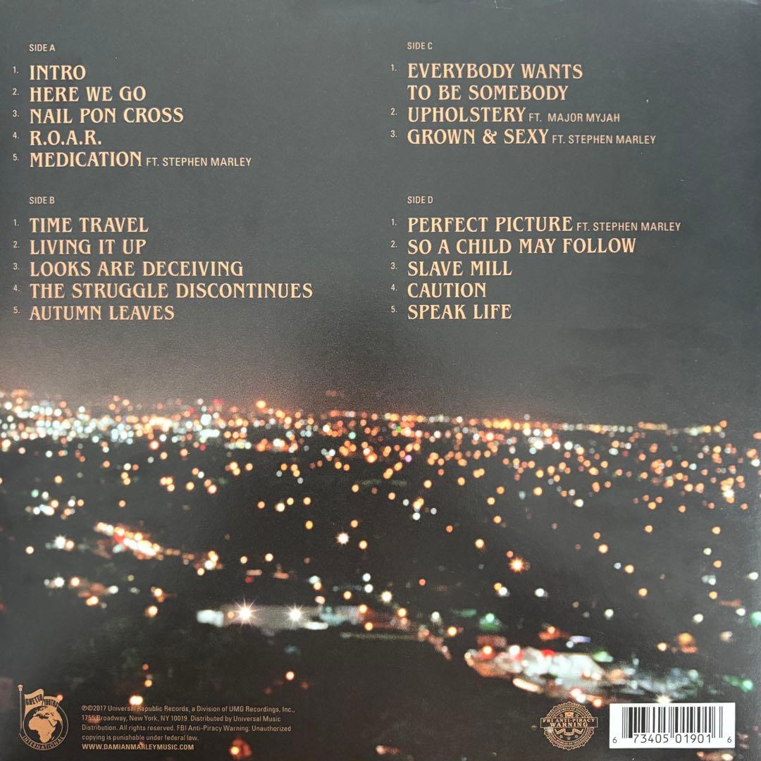 洋楽 DAMIAN MARLEY / STONY HILL 2LP