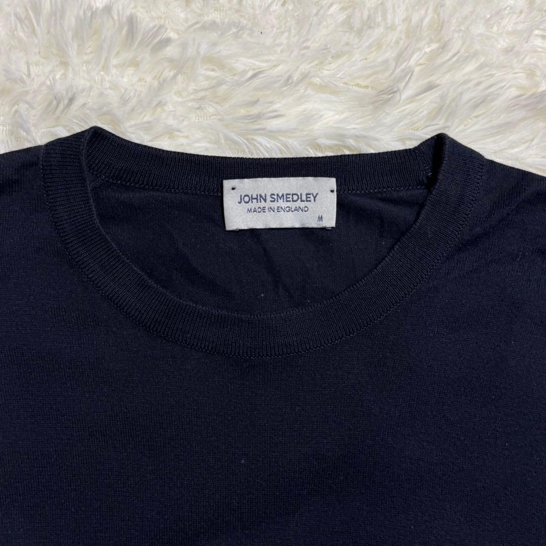 ジョンスメドレー シーアイランドコットン 30G ニットTシャツ ニット M