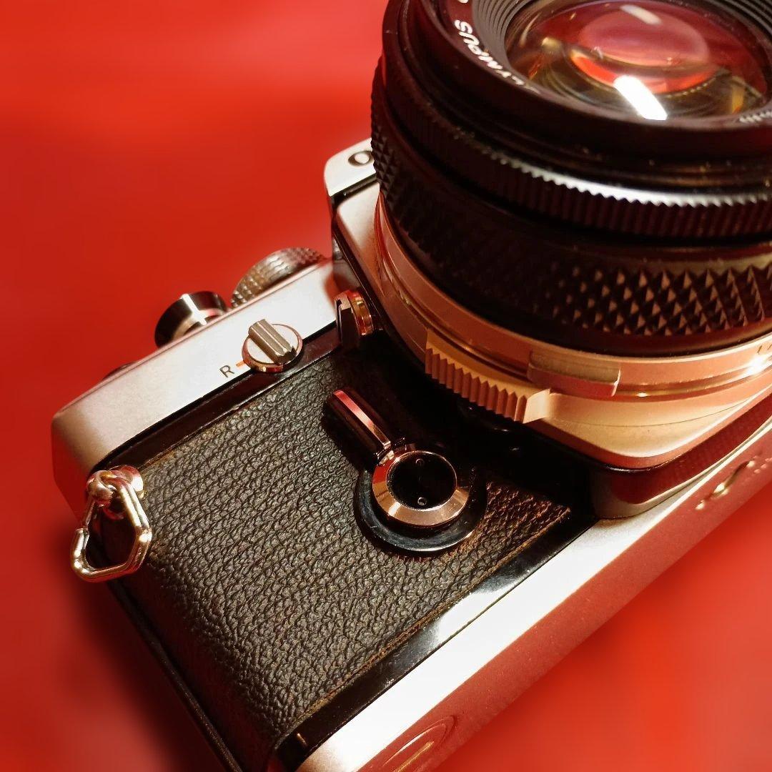 OLYMPUS 一眼レフカメラ 50mmレンズ付きジャンク品