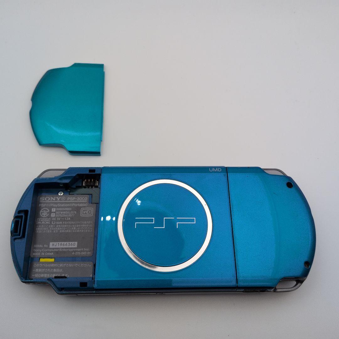 PSP-3000　ブルー　ジャンク