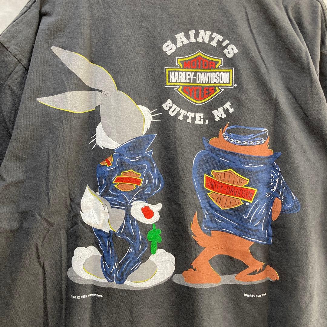 Harley-Davidson バックス・バニー Tシャツ