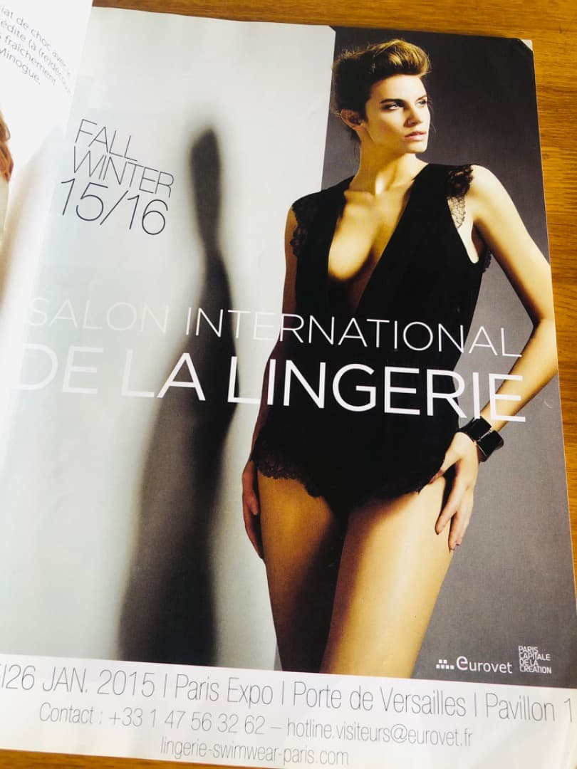 Intima defile 2014 下着専門誌 世界のランジェリー