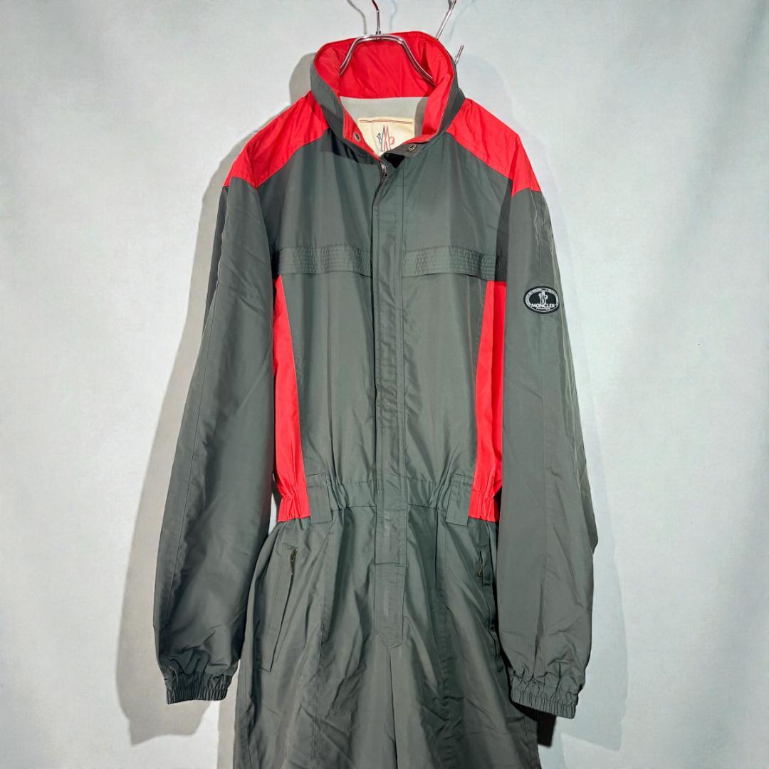 MONCLER つなぎ オールインワン ヴィンテージ L相当 モンクレール