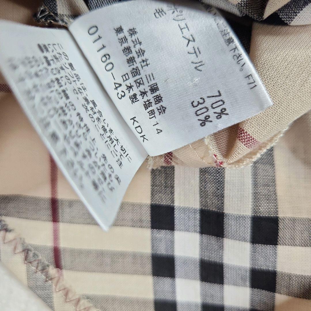 BURBERRY LONDON ワンピース ノバチェック Mサイズ 三陽商会