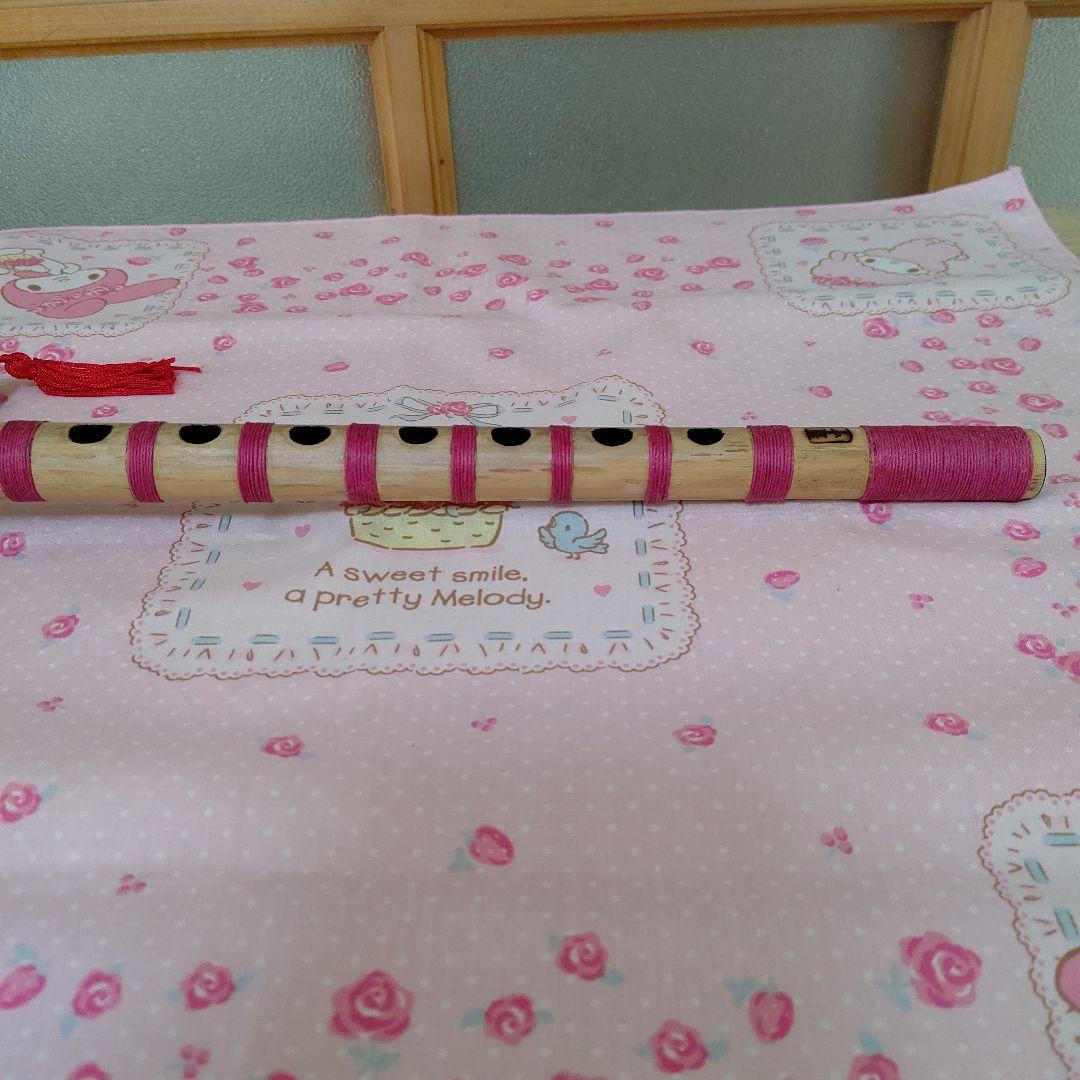 篠笛六本半調子古典糸総巻き(道中)新品