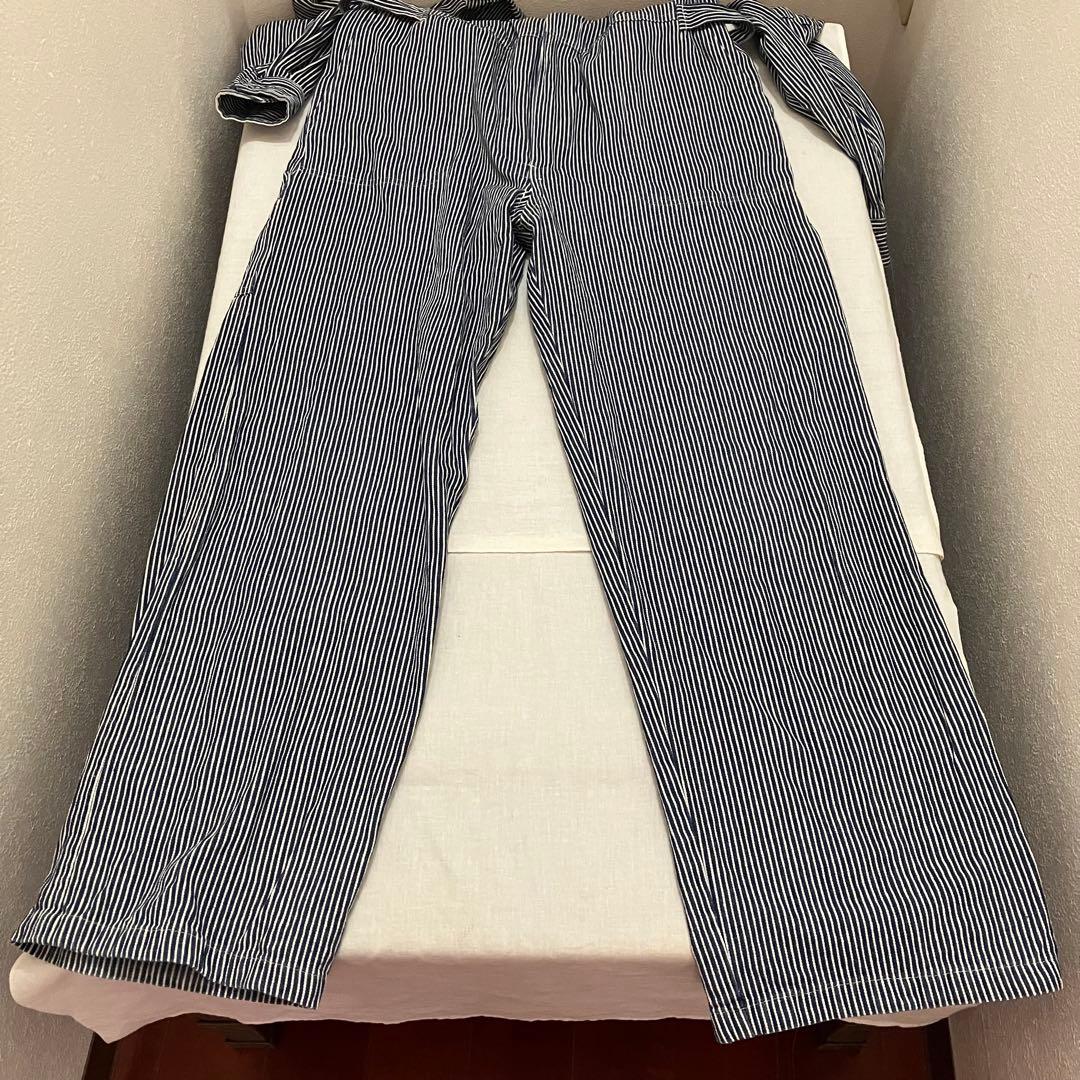 ESSO エッソ つなぎ ヒッコリー　オールインワン　メンズ　men's M