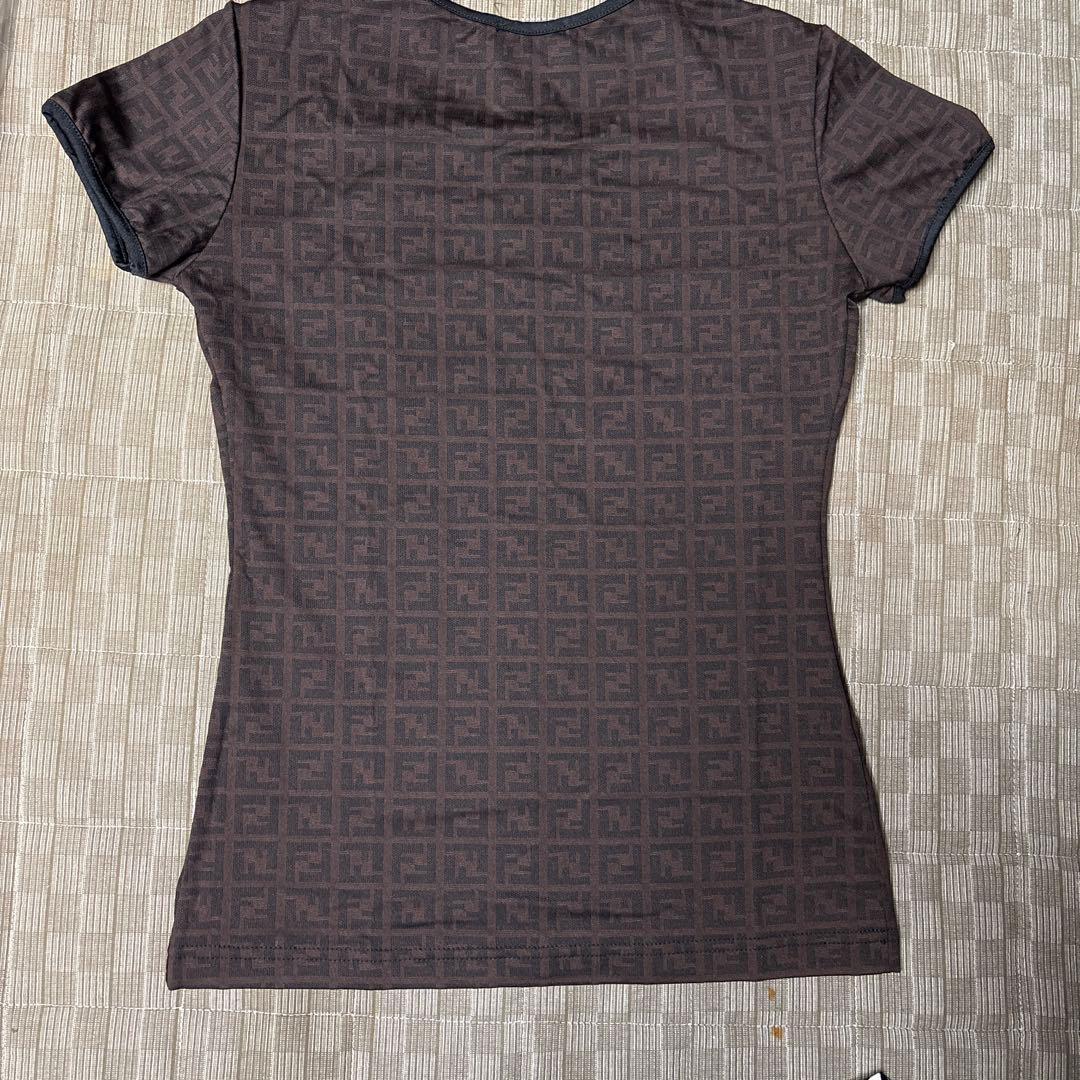 FENDI フェンディ ズッカ Tシャツ サイズ44【美品】
