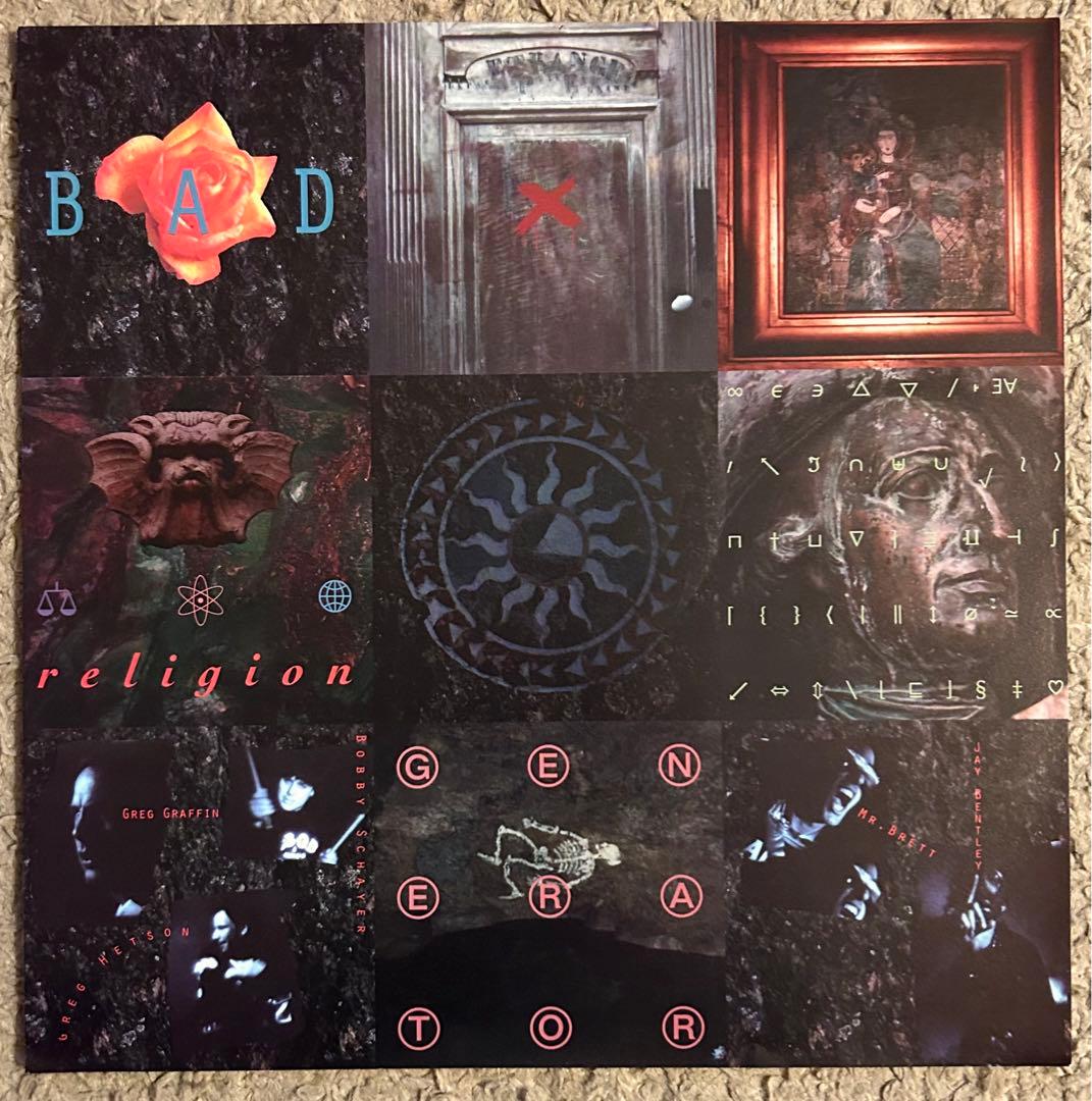 【Bad Religion】Generator レコード＋3枚