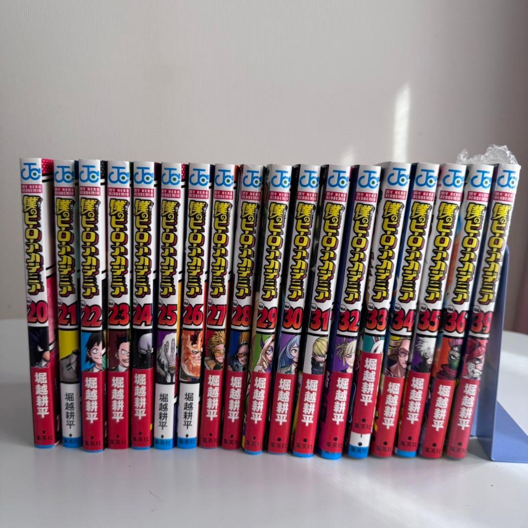 僕のヒーローアカデミア 1巻〜36巻＋39巻セット