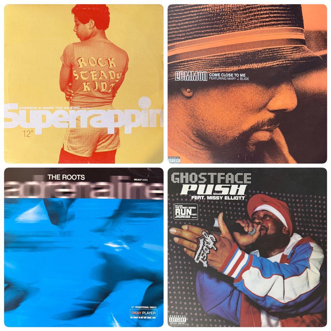 ほぼ90年代 HIPHOP R&B レコード74枚 まとめ売り 送料込み4枚追加