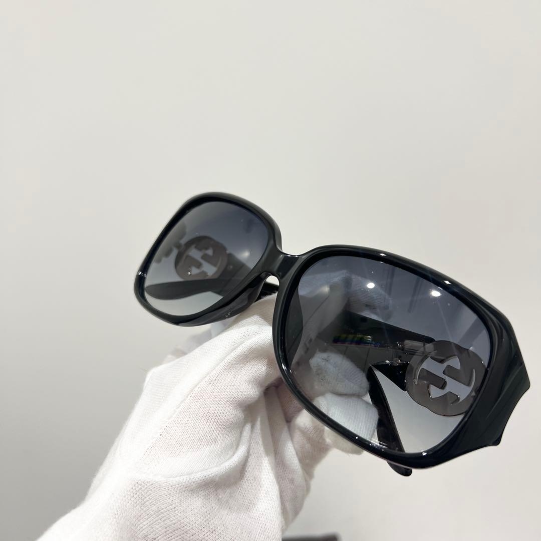 美品✨グッチ サングラス GG3592/F/Sライドロゴ GG ラインストーン