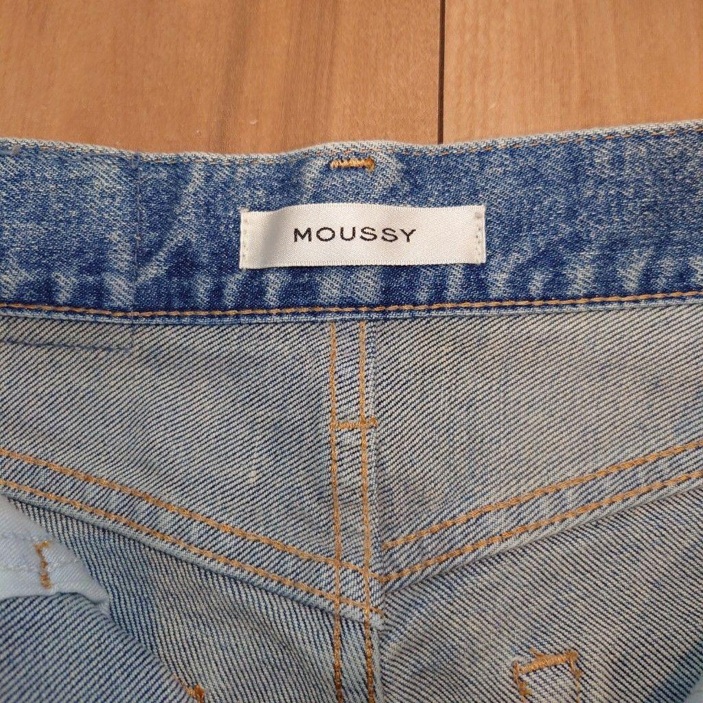 MOUSSY MVS FLARE ブーツカット フレア デニム 赤耳 W24