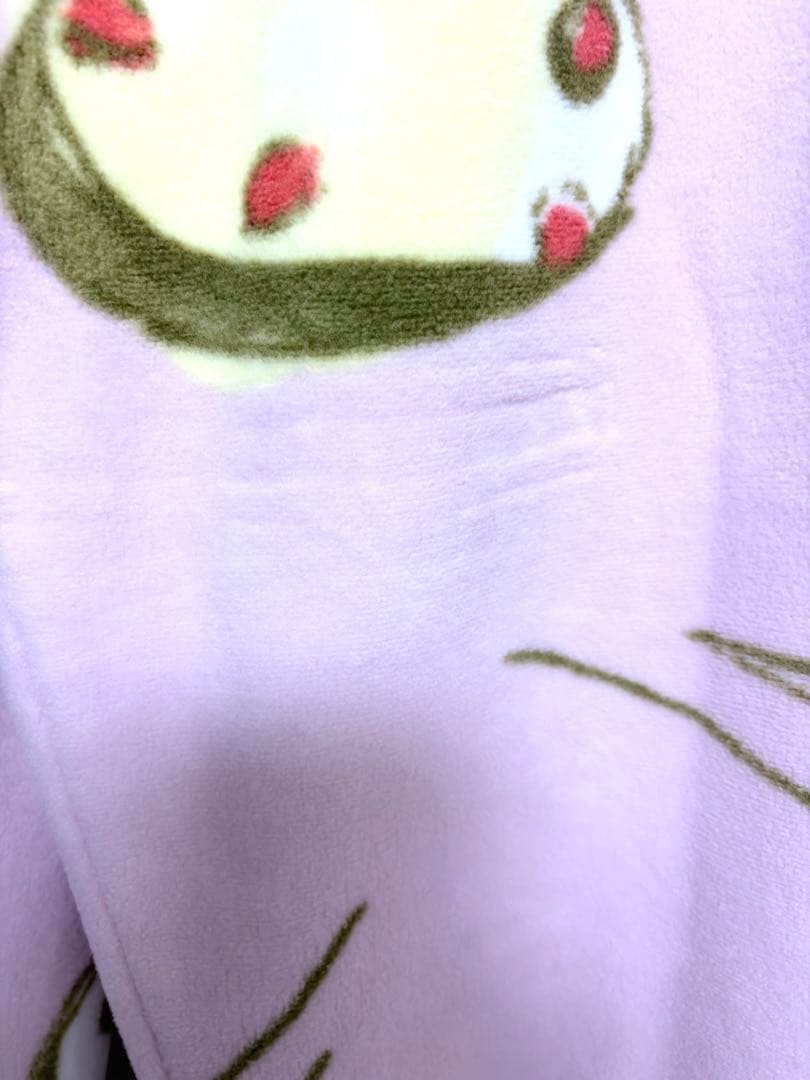 tsumori chisato ナイトウエア LL 上下セット 綿混フリース素材