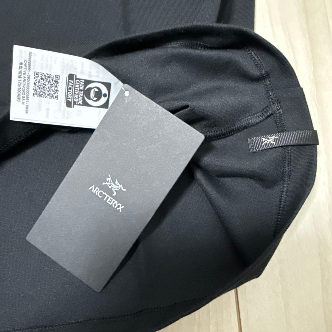 【新品・希少】Arc'teryx ／Captive Arc'Word SS／黒