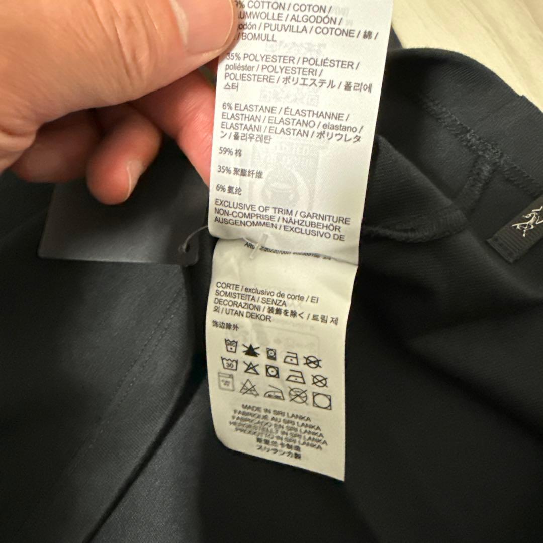 【新品・希少】Arc'teryx ／Captive Arc'Word SS／黒