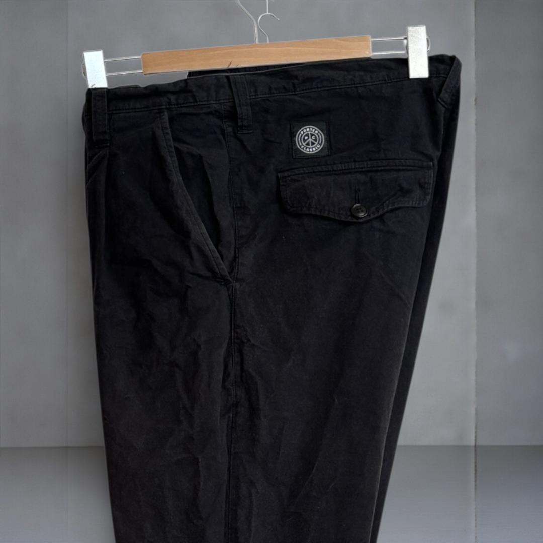 【Porter Classic】LOCAL BLACK クロップドパンツ