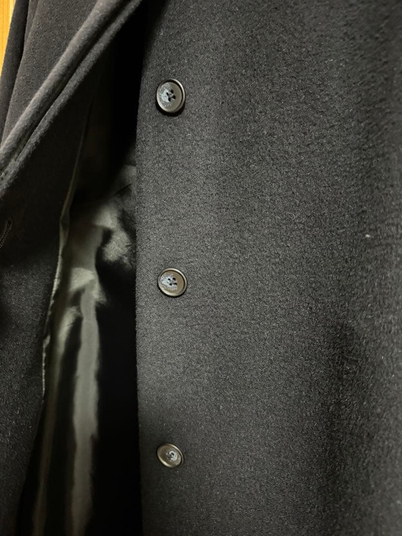 ジェイプレス J.PRESS ロングコート アンゴラ混 ネイビー 11