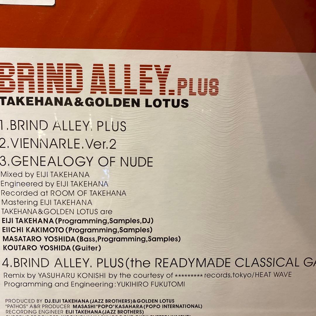BRIND ALLEY.TAKEHANA & GOLDEN LOTUS 小西康陽