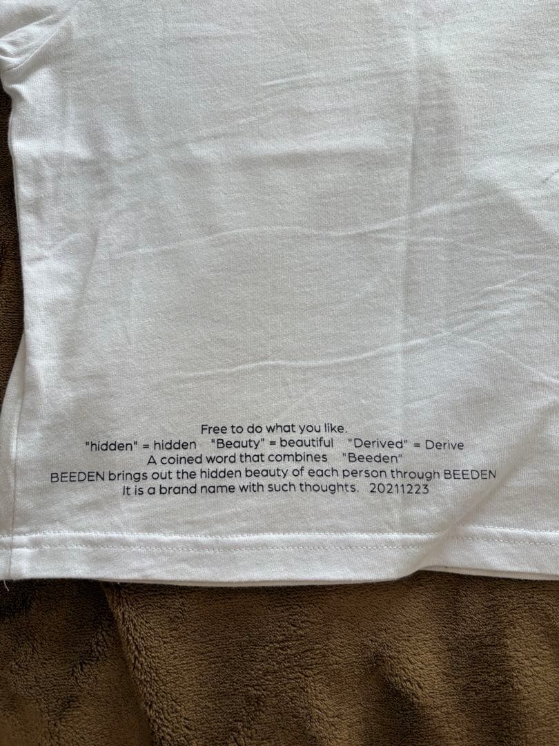 BEEDEN ビーデン　Tシャツ ホワイト