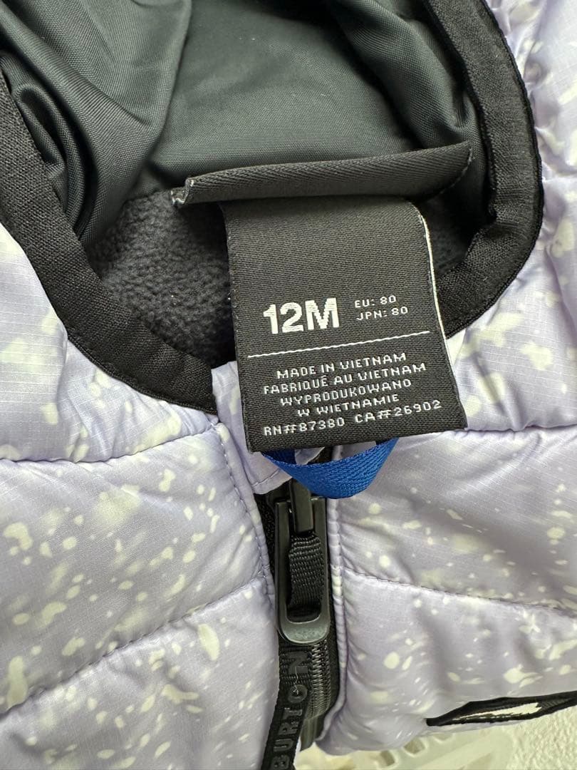 【美品】BURTON スキーウェア　12M