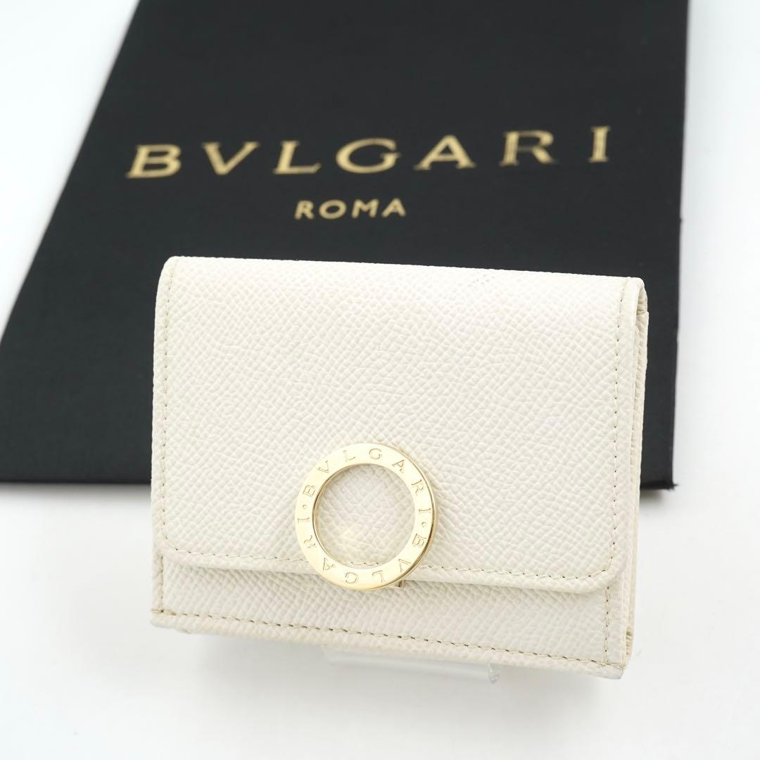 ✨プレゼント梱包✨　BVLGARI ミニ財布　ロゴマニア　クラシコ　ビーゼロワン