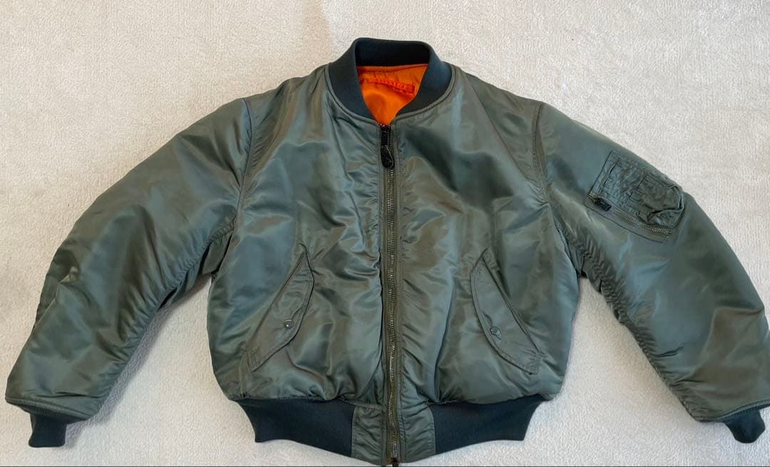【極美品】米軍実物MA-1 1970年　MIL-J-8279E
