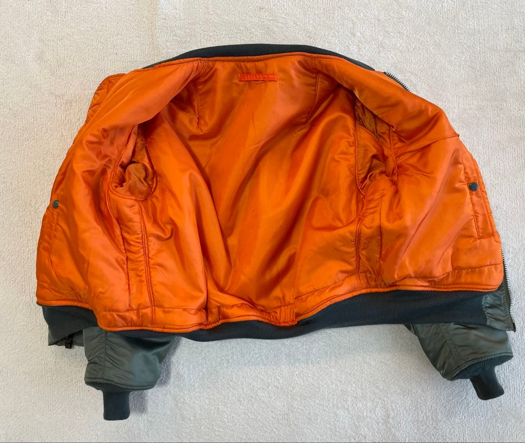 【極美品】米軍実物MA-1 1970年　MIL-J-8279E