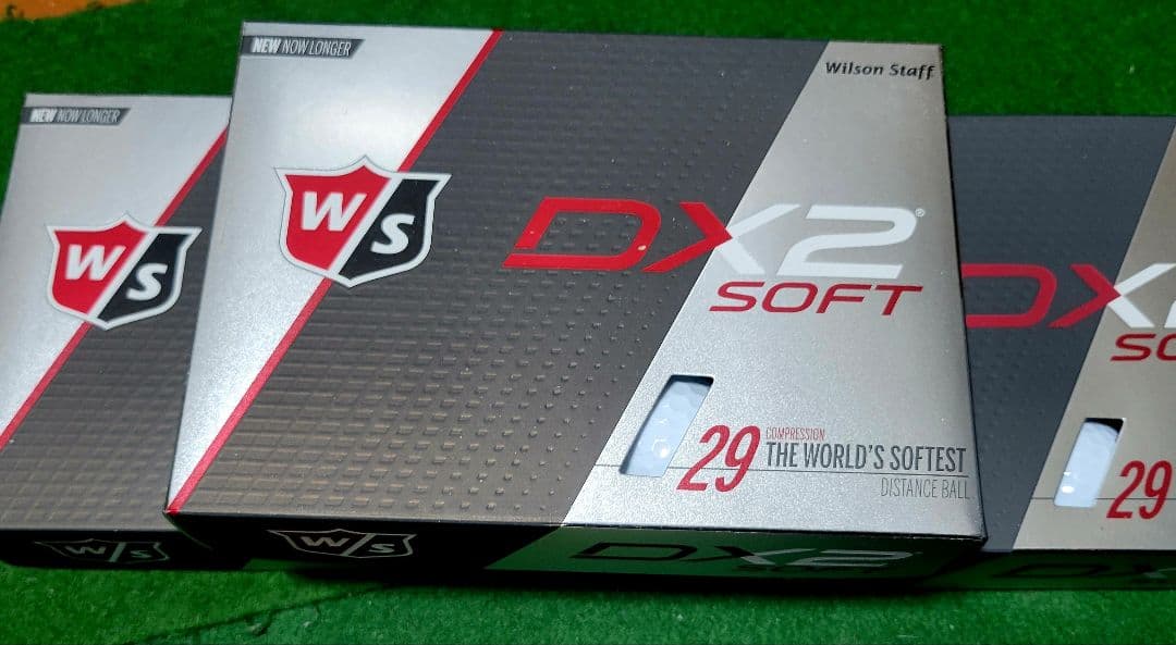 未使用 販売完了品 最も柔らかいボール Wilson DX2 Softの3ダース