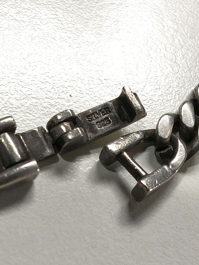 SILVER925刻印★喜平ネックレス50㎝★幅 約6mm★重さ約55.3g