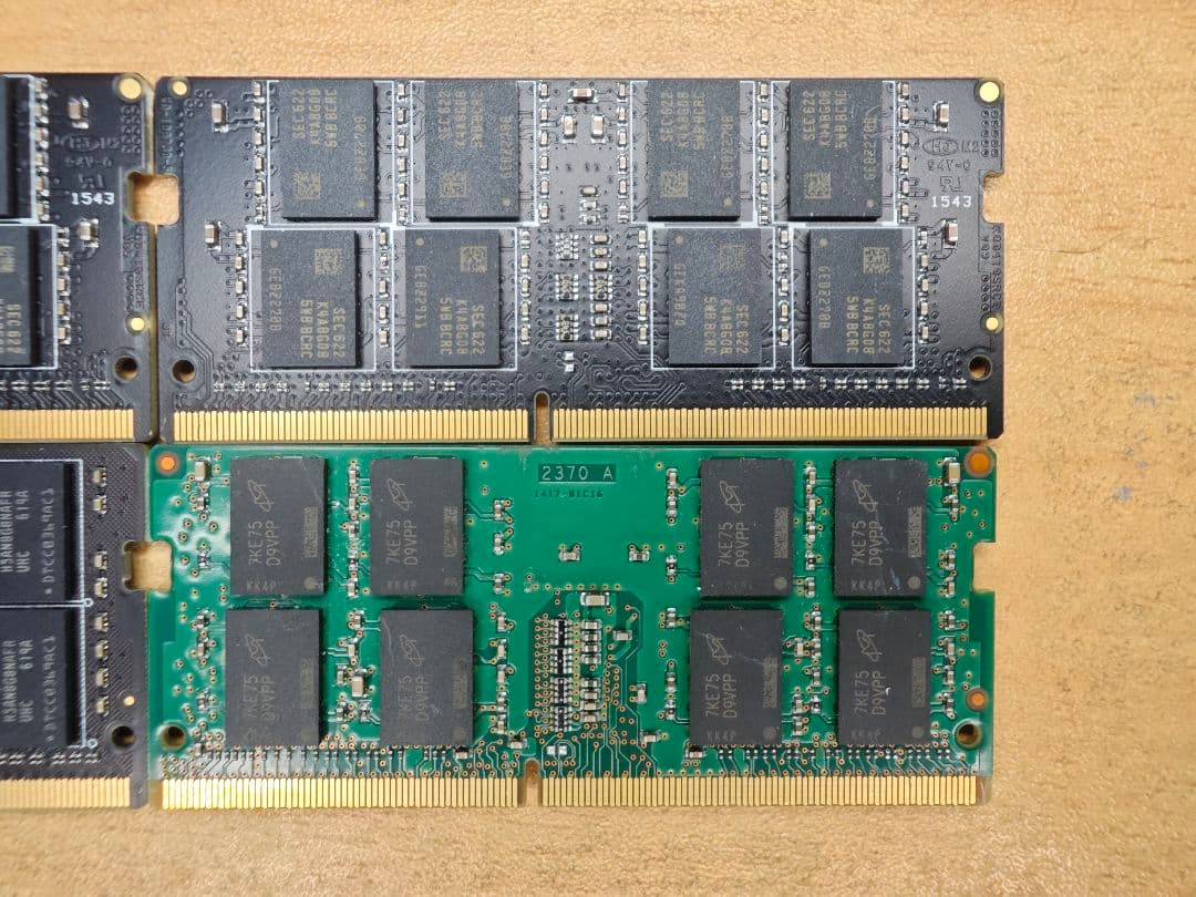 m*o様 DDR4 16GBメモリー 4枚
