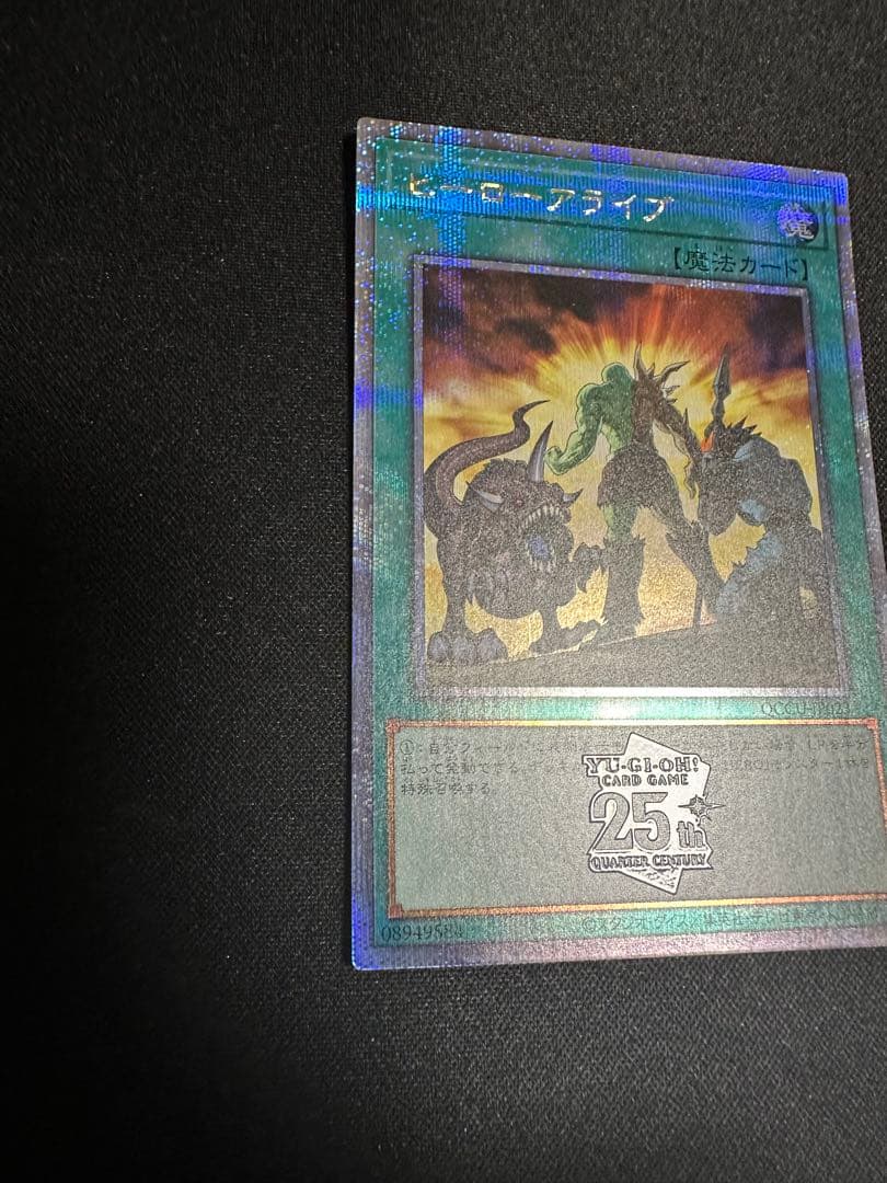 遊戯王　ヒーローアライブ 25th シク