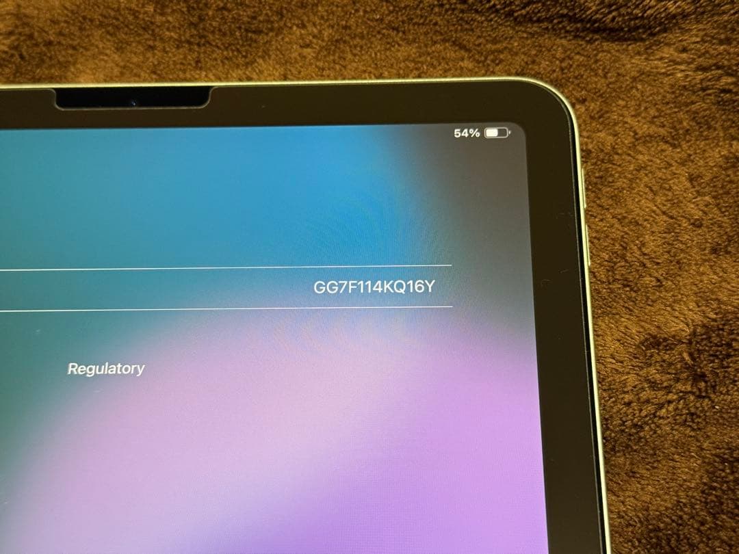 Apple iPad Air 4 グリーン 256GB 本体 88%