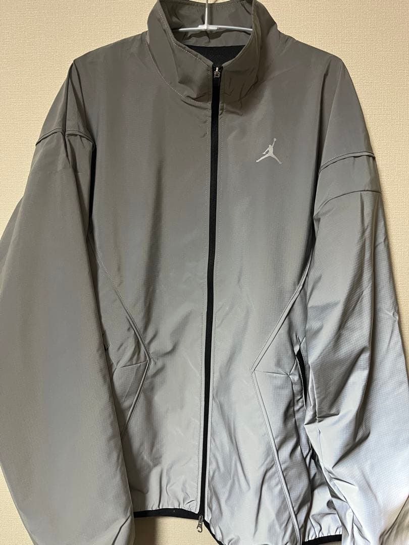 Jordan ブルックリン　ナイロンジャケット グレー　S