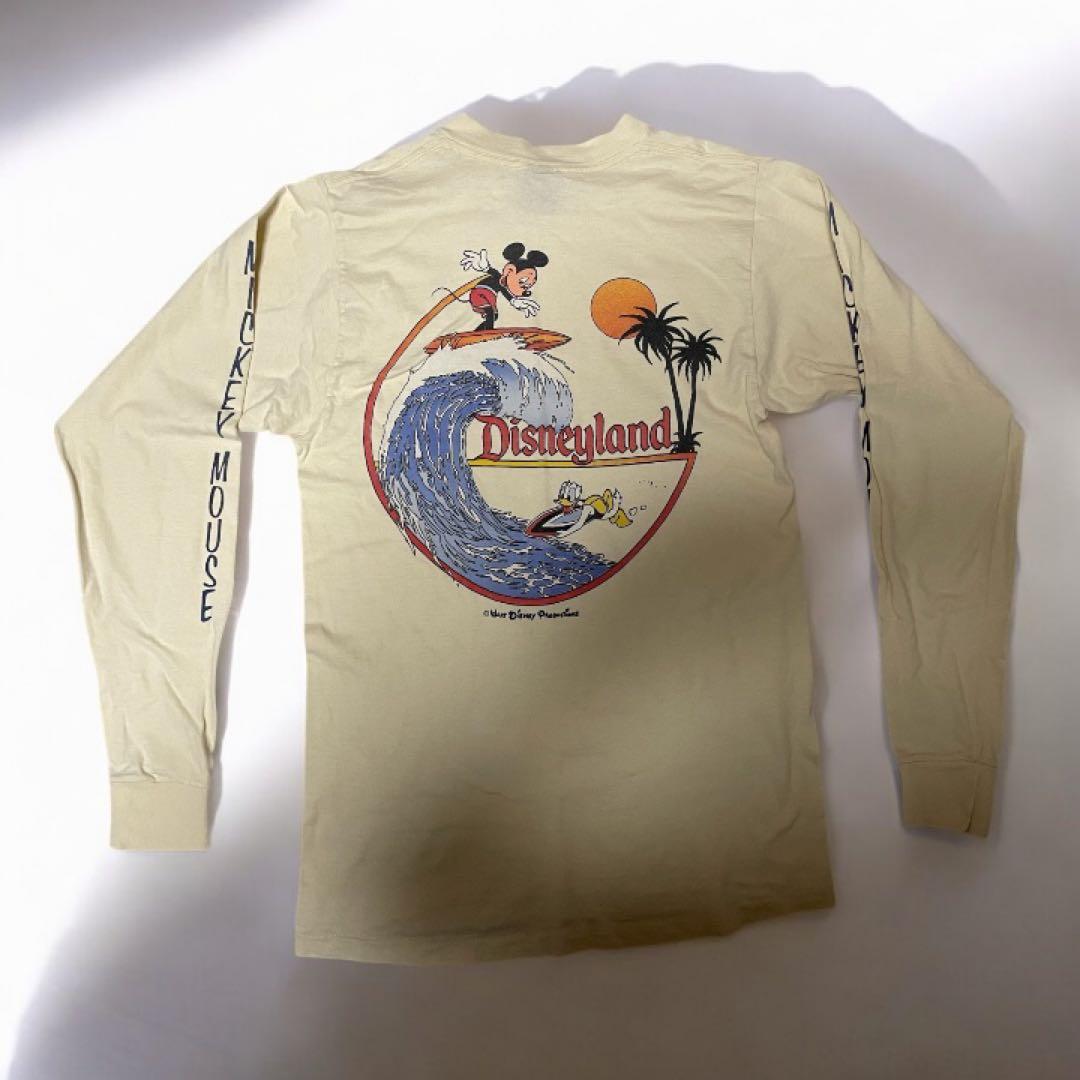 Mickey Mouse サーフィンロングTシャツMADE IN USA