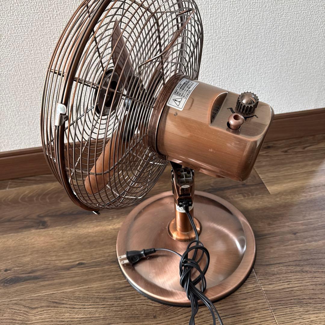 ブロンズ レトロ家庭用扇風機