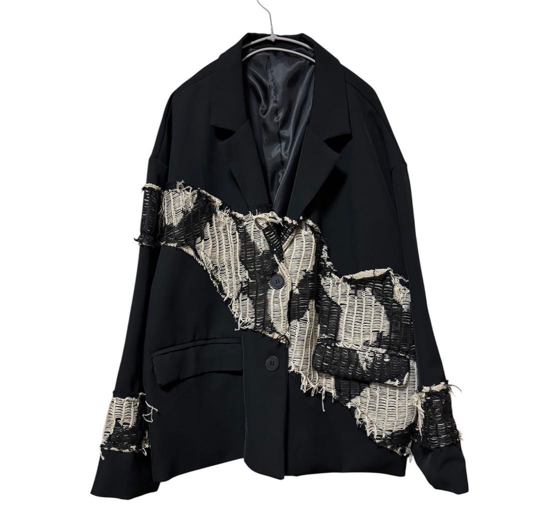 【完売】ANDREA&Co. アンドレアアンドコー　ダメージアートジャケット