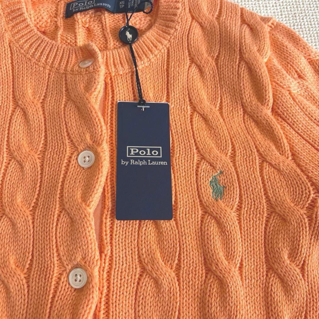専用です！Polo by Ralph Lauren オレンジ カーディガン XS