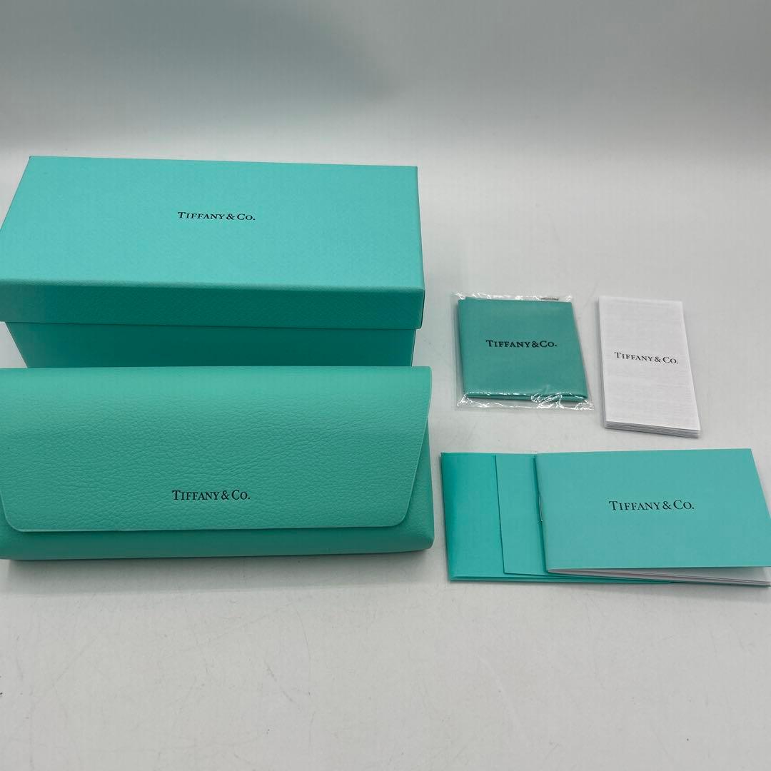 サングラス シルバーカラー メタル　ティファニー ブルー グラデーション レンズ