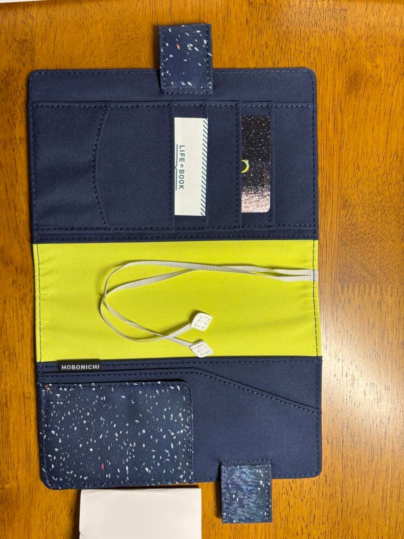 ほぼ日手帳 オリジナルカバー 本体オリジナル　カバーオンカバー　ペン付き