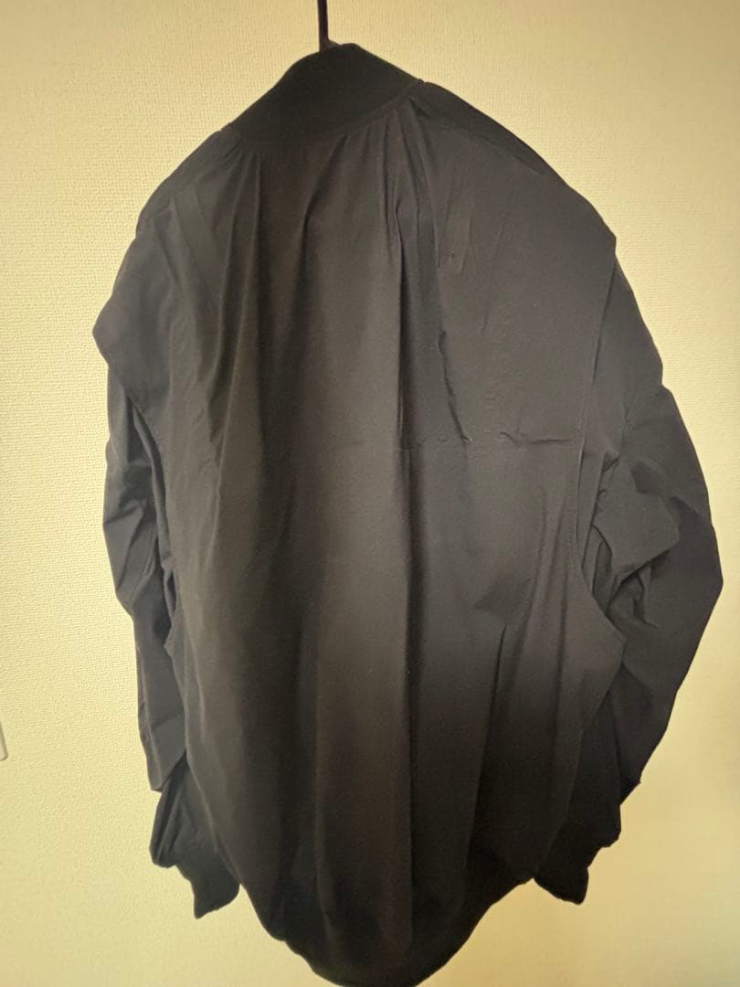 CAHLAMN MA-1 ブラックジャケット　ほぼ新品