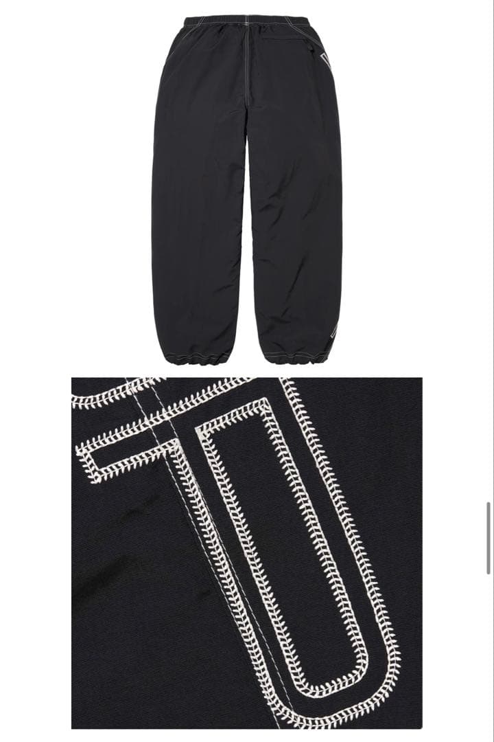 【美品です！】Spellout Embroidered Track Pant