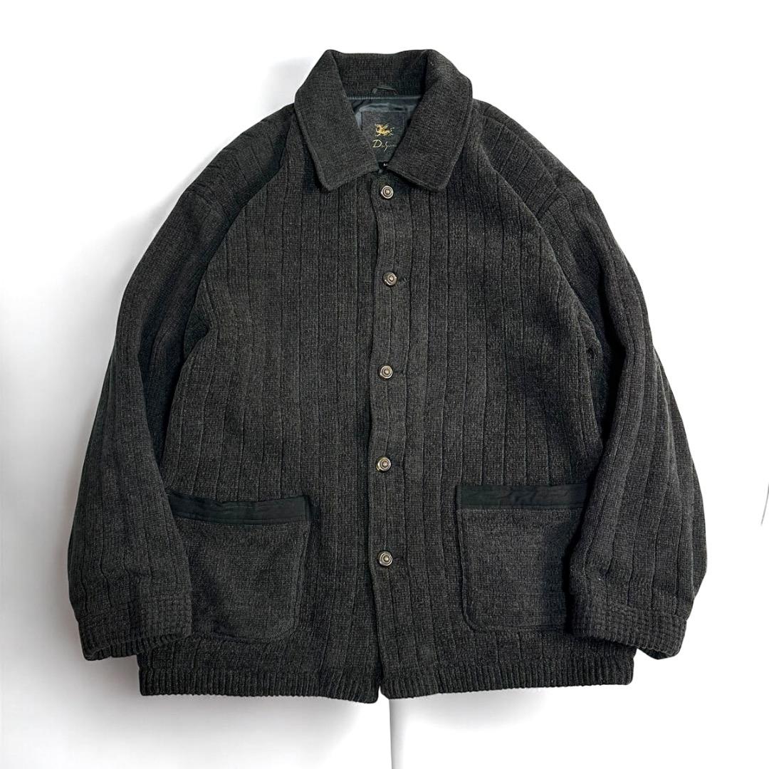 秀逸【VINTAGE】モール糸 ビンテージカバーオール ジャケット90s 古着