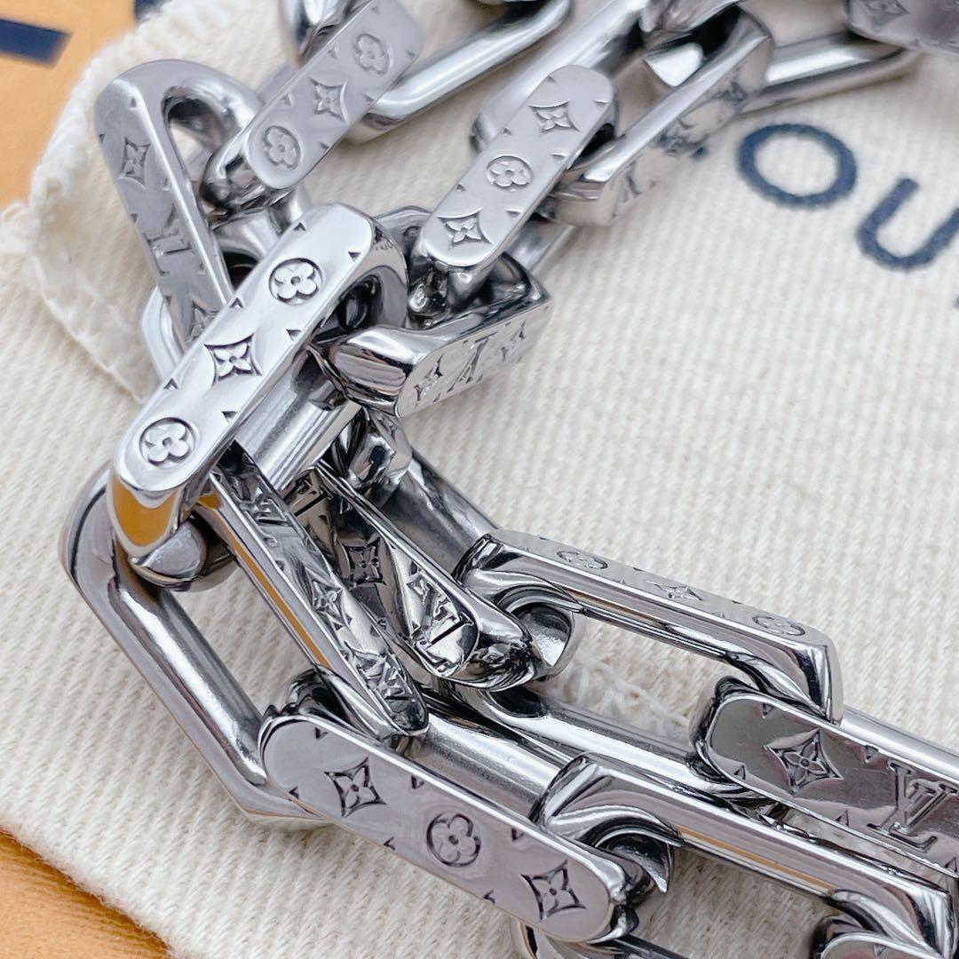 箱、保存袋LOUIS VUITTON コリエ　チェーン　ネックレス　モノグラム