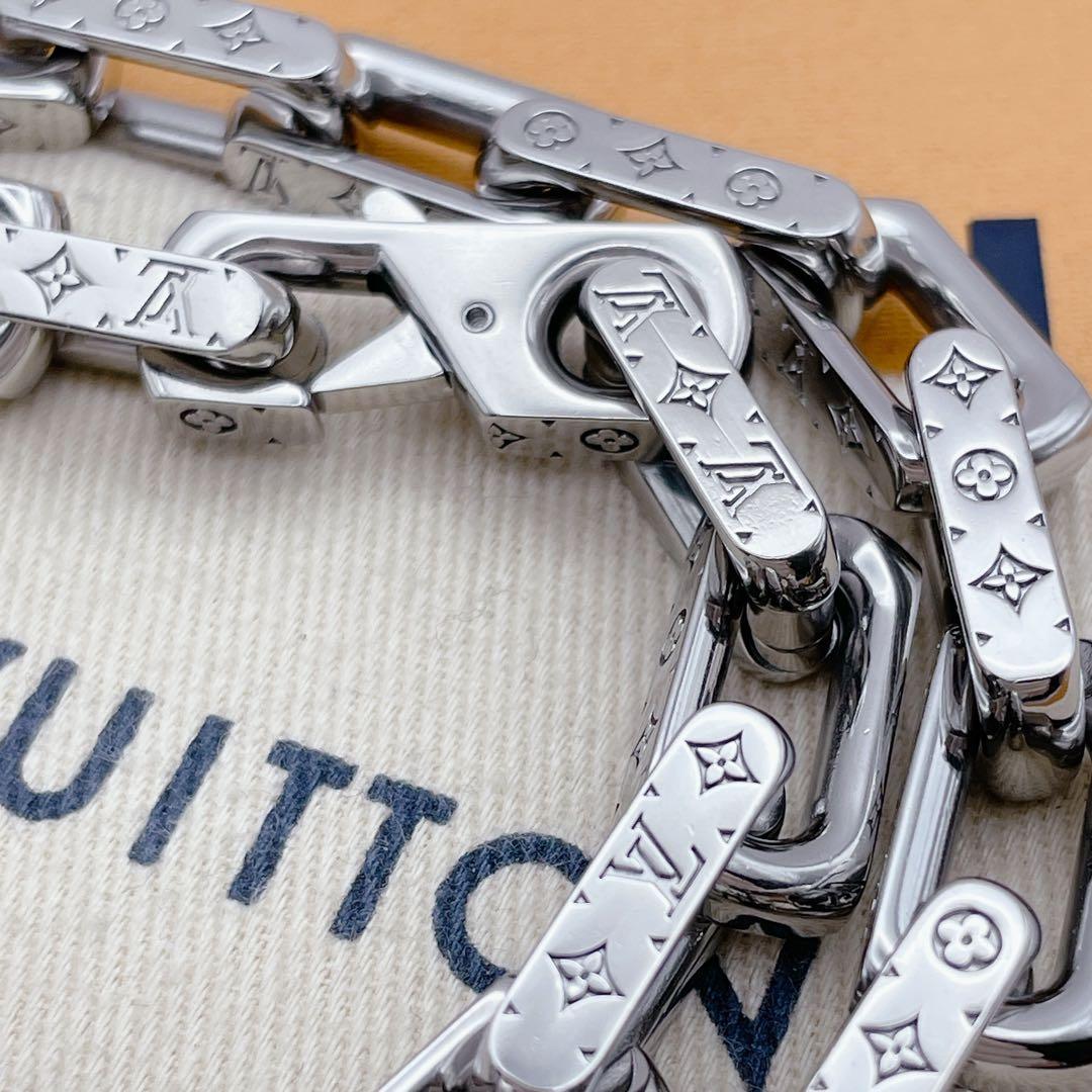 箱、保存袋LOUIS VUITTON コリエ　チェーン　ネックレス　モノグラム